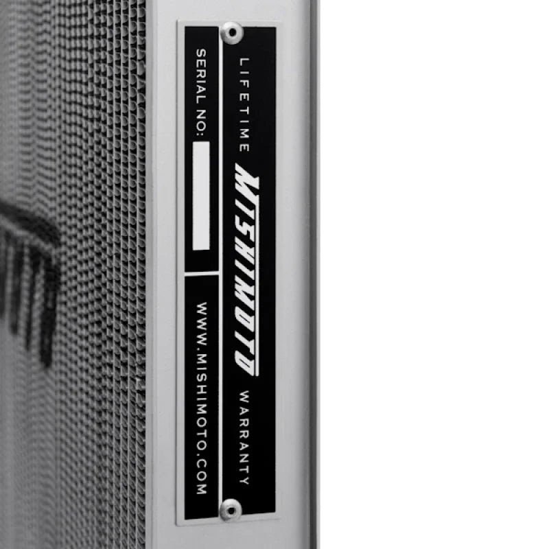 Mishimoto Mitsubishi Lancer Evo IV-VI Manual Aluminum Radiator - Installation View