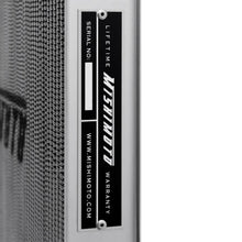 Load image into Gallery viewer, Mishimoto Mitsubishi Lancer Evo IV-VI Manual Aluminum Radiator - Installation View