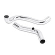 Load image into Gallery viewer, Mishimoto Mitsubishi Lancer Evolution 7/8/9 BLUE Upper Intercooler Pipe Kit - Side View