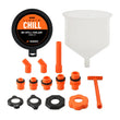 Load image into Gallery viewer, Mishimoto No-Spill Coolant Funnel Kit 15pc Set - Main Product View