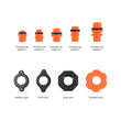 Load image into Gallery viewer, Mishimoto No-Spill Coolant Funnel Kit 15pc Set - Additional View 5