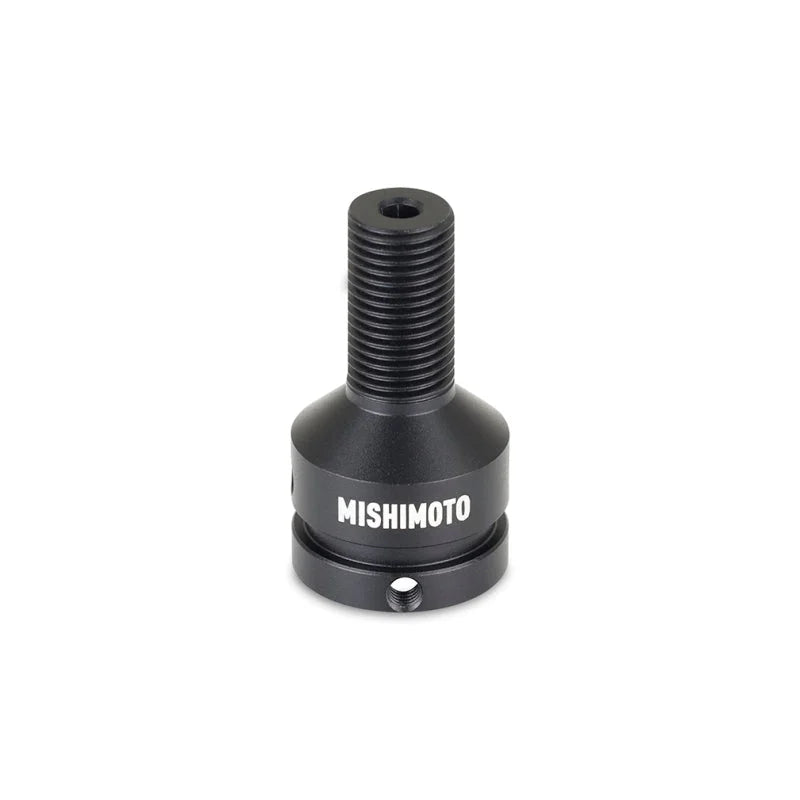 Mishimoto Non-Threaded Shifter Adapter Kit - Black - Installation View