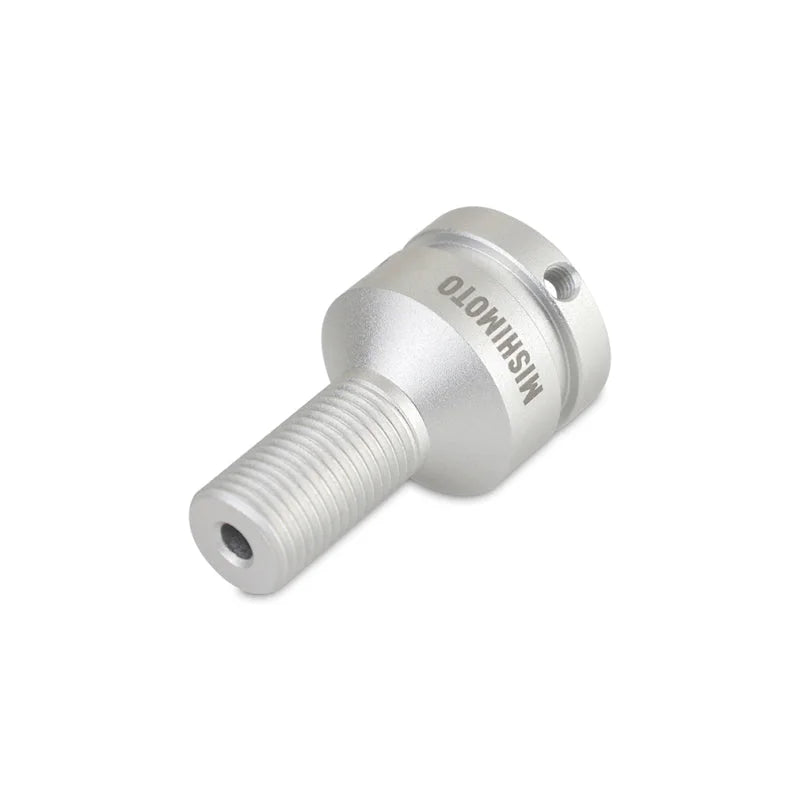 Mishimoto Non-Threaded Shifter Adapter Kit - Silver - Side View