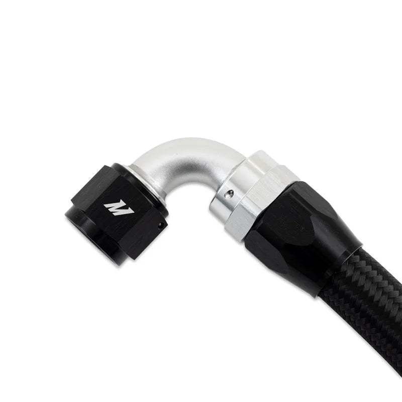 Mishimoto Nylon Wrapped Stainless-Steel Braided Hose -10AN 5ft - Detail View