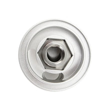 Load image into Gallery viewer, Mishimoto Oil Falter Take-Off Plate - M22 - Side View