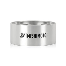 Load image into Gallery viewer, Mishimoto Oil Filter Spacer 32mm M20 x 1.5 Thread - Silver - Side View