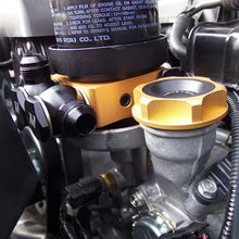 Load image into Gallery viewer, Mishimoto Oil Sandwich Plate w/ Rear-Mounted Thermostat - Additional View 6