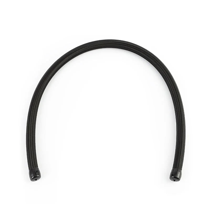 Mishimoto PTFE Braided -6AN 3ft Hose Black - Main Product View