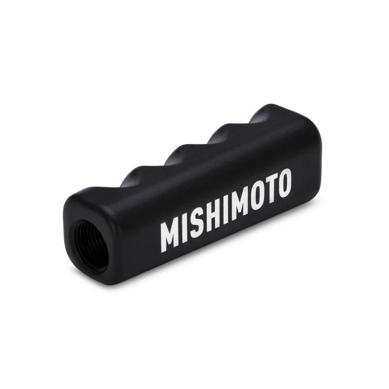 Mishimoto Pistol Grip Shift Knob - Black - Back View