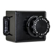 Load image into Gallery viewer, Mishimoto Pontiac GTO/G8 Aluminum Power Steering Reservoir - Black - Back View