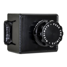 Load image into Gallery viewer, Mishimoto Pontiac GTO/G8 Aluminum Power Steering Reservoir - Black - Back View