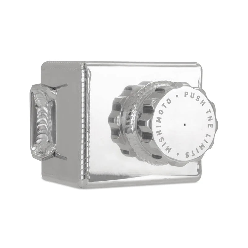 Mishimoto Pontiac GTO/G8 Aluminum Power Steering Reservoir - Polished - Back View