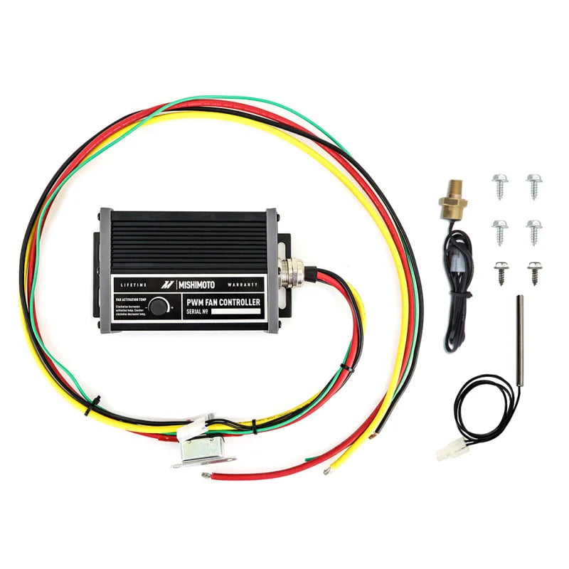 Mishimoto Pulse Width Modulation Fan Controller - Black - Main Product View