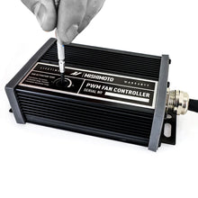 Load image into Gallery viewer, Mishimoto Pulse Width Modulation Fan Controller - Black - Back View