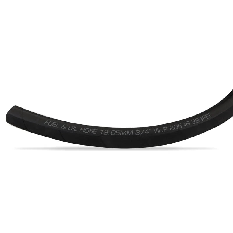 Mishimoto Push Lock Hose, Black, -12AN, 120in Length - Detail View
