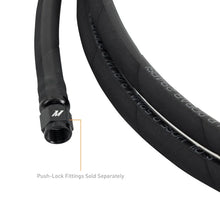 Load image into Gallery viewer, Mishimoto Push Lock Hose, Black, -4AN, 120in Length - Side View