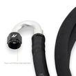 Load image into Gallery viewer, Mishimoto Push Lock Hose, Black, -8AN, 120in Length - Side View