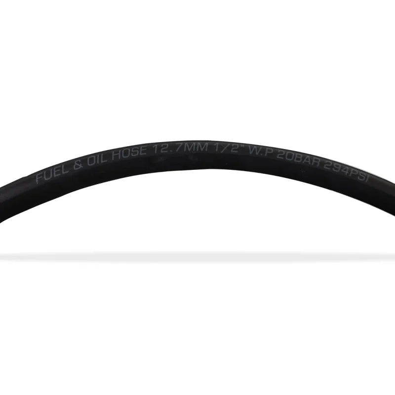 Mishimoto Push Lock Hose, Black, -8AN, 240in Length - Detail View