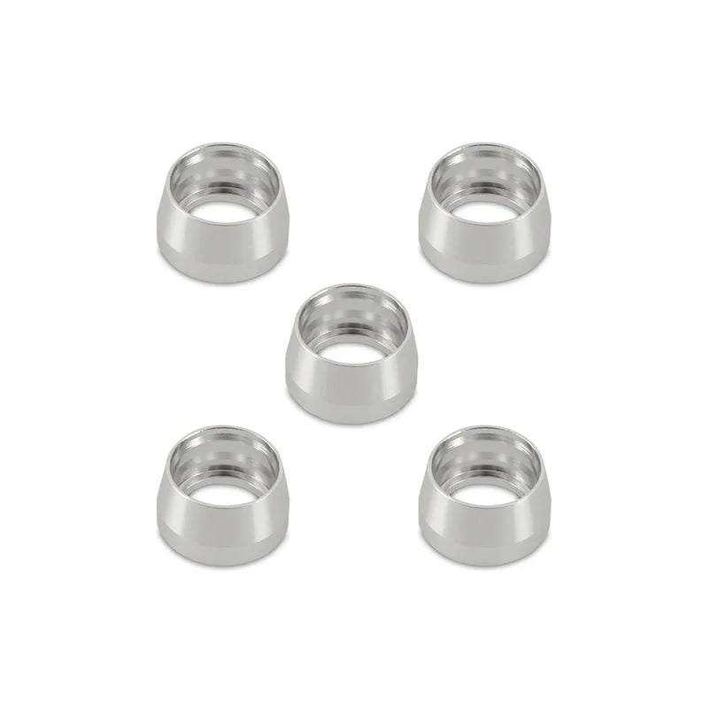 Mishimoto Replacement -06AN PTFE Fitting Ferrules 5 pack - Main Product View