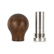 Load image into Gallery viewer, Mishimoto Round Steel Core Wood Shift Knob - Walnut - Side View