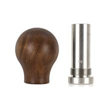 Load image into Gallery viewer, Mishimoto Round Steel Core Wood Shift Knob - Walnut - Side View