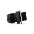 Load image into Gallery viewer, Mishimoto Sandwich Plate Fitting M20 x -10AN Black - Side View