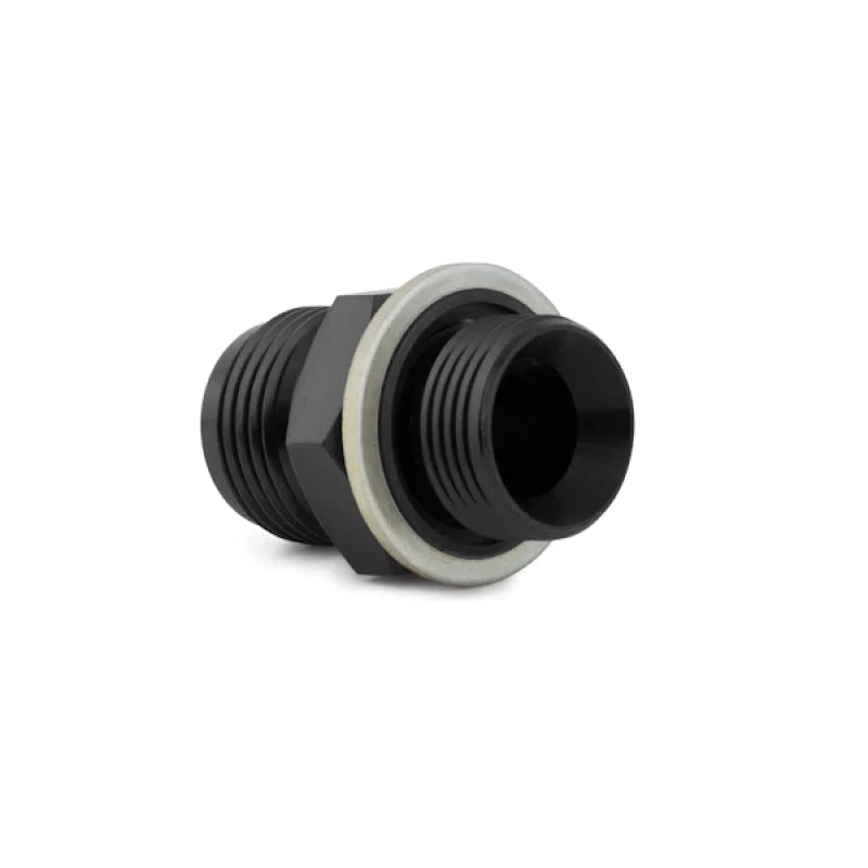Mishimoto Sandwich Plate Fitting M20 x -10AN Black - Installation View