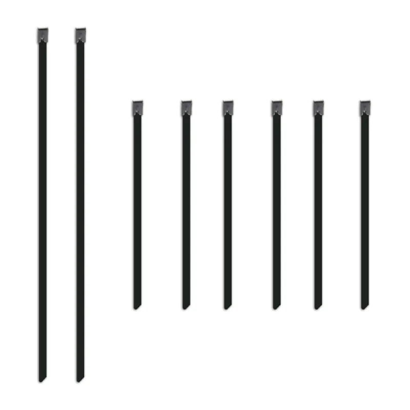 Mishimoto Set of Six 6in & Two 14in Stainless Steel Locking Ties - Main Product View