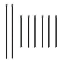 Load image into Gallery viewer, Mishimoto Set of Six 6in &amp; Two 14in Stainless Steel Locking Ties - Main Product View