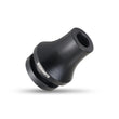 Load image into Gallery viewer, Mishimoto Shift Boot Cover + Retainer/Adapter Bundle M12x1.25 Black - Back View