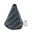 Load image into Gallery viewer, Mishimoto Shift Boot Cover + Retainer/Adapter Bundle M12x1.25 Silver - Main Product View