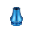 Load image into Gallery viewer, Mishimoto Shift Boot Retainer/Adapter M12x1.25 - Blue - Side View