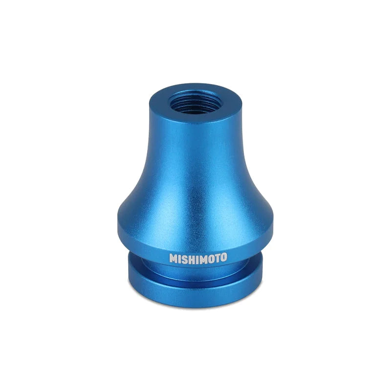 Mishimoto Shift Boot Retainer/Adapter M12x1.25 - Blue - Side View