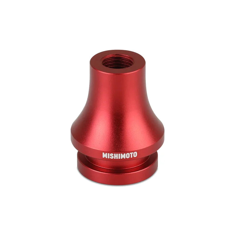 Mishimoto Shift Boot Retainer/Adapter M12x1.25 - Red - Side View