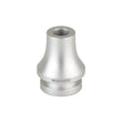 Load image into Gallery viewer, Mishimoto Shift Boot Retainer/Adapter M12x1.25 - Silver - Installation View