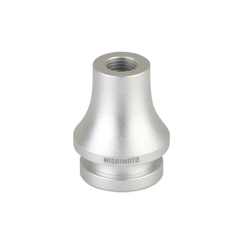 Mishimoto Shift Boot Retainer/Adapter M12x1.25 - Silver - Installation View