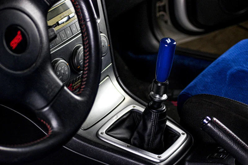 Mishimoto Shift Knob Reverse Lockout Adapter Kit - Silver (Set of 4) - Side View