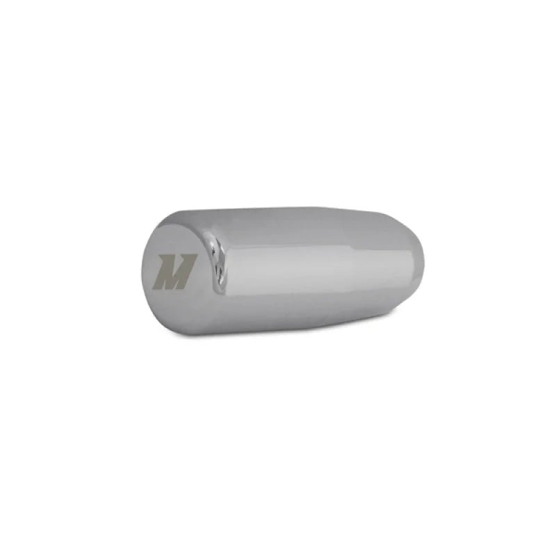 Mishimoto Shift Knob Silver - Back View