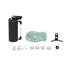 Load image into Gallery viewer, Mishimoto Small Aluminum Oil Catch Can - Wrinkle Black - Side View