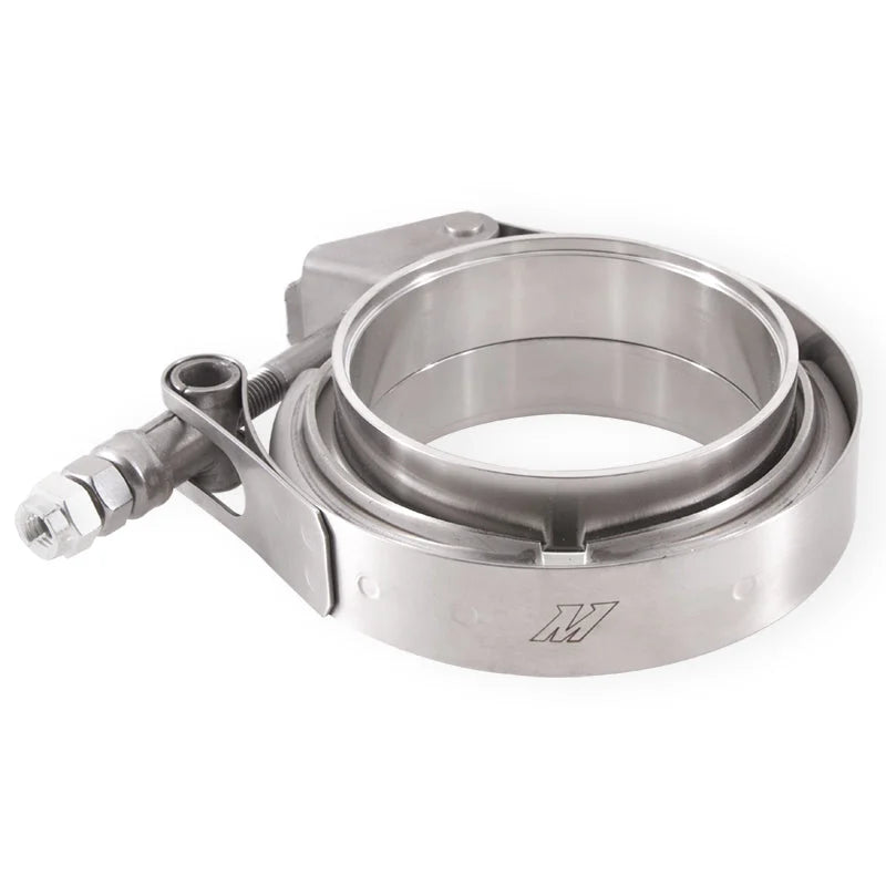 Mishimoto Stainless Steel V-Band Clamp - 3in - Detail View