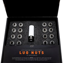 Load image into Gallery viewer, Mishimoto Steel Locking Lug Nuts M14x1.5 20pc Set Silver - Back View