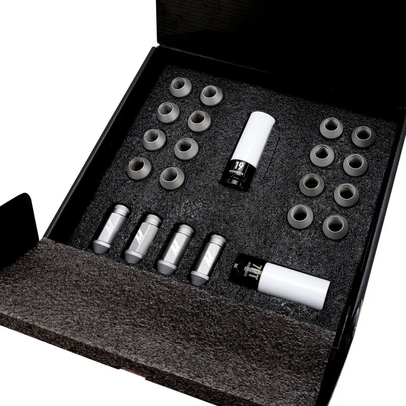 Mishimoto Steel Locking Lug Nuts M14x1.5 20pc Set Silver - Additional View 8