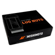 Load image into Gallery viewer, Mishimoto Steel Locking Lug Nuts M14x1.5 24pc Set Silver - Side View