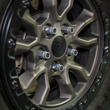 Load image into Gallery viewer, Mishimoto Steel Locking Lug Nuts M14x1.5 24pc Set Silver - Back View