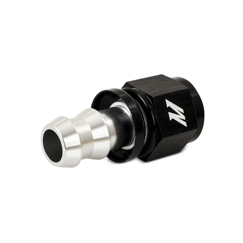 Mishimoto Straight Push Lock Fitting - 8AN - Detail View