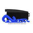 Load image into Gallery viewer, Mishimoto Subaru 02-07 WRX/04-07 STi Top-Mount Intercooler Kit - Powder Coated Black &amp; Blue Hoses - Main Product View