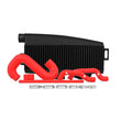 Load image into Gallery viewer, Mishimoto Subaru 02-07 WRX/04-07 STi Top-Mount Intercooler Kit - Powder Coated Black &amp; Red Hoses - Main Product View