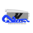 Load image into Gallery viewer, Mishimoto Subaru 02-07 WRX/04-07 STi Top-Mount Intercooler Kit - Powder Coated Silver &amp; Blue Hoses - Main Product View