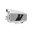 Load image into Gallery viewer, Mishimoto Subaru 02-07 WRX/04-07 STi Top-Mount Intercooler Kit - Powder Coated Silver &amp; Red Hoses - Side View