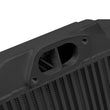 Load image into Gallery viewer, Mishimoto Subaru 08-15 WRX STi Top-Mount Intercooler Kit - Powder Coated Black &amp; Black Hoses - Side View